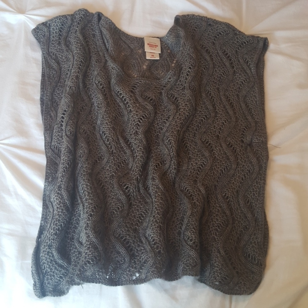 Soft sweater coverup